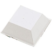 SJ5023, клейкие ножки 20.5х7.6 квадрат белые