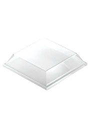 SJ5308, клейкие ножки 12.7х3.1 прозрачные квадрат