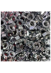 Гайка шестигранная М4 DIN 934, сталь 1017, покрытие цинк, 200 шт.