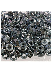 Гайка шестигранная М3 DIN 934, сталь 1017, покрытие цинк, 200 шт.