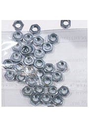 Гайка шестигранная М3 DIN 934,, сталь 1017, покрытие цинк, 35 шт.