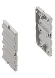 87303200, ARM 75/42 Крышки модульных профилей Alurail, RAL 7035