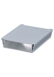 94141000, ASP 1850-1000 Профиль корпуса Alusyle RAL 9006, серебристый