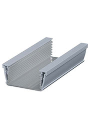 94321200, ASPU 1030-0200 Профиль корпуса Alusyle, RAL 9006, серебристый