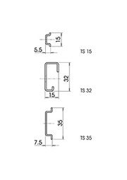 22352801, TS 35.280.1 Монтажный рельс
