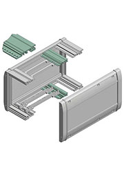 95300045, ITPB 004500 Профили шин L=431,8 mm