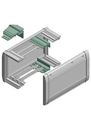 95303500, ITPR 003500 Задние профили L=325,12mm