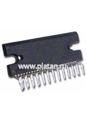 TA8264AHQ, Усилитель низкой частоты Max Power 41Вт BTL x 4 канала, автомобильные приложения, [HZIP-2