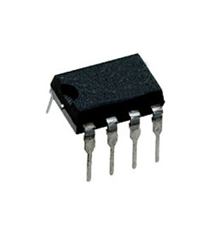 КР574УД2А, Широкополосный ДУ с высоким входным сопротивлением и повышенным быстродействием [DIP-8P]