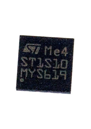 ST1S10PUR, Импульсный регулятор напряжения 3A 900kHz Step Down, [DFN-8]