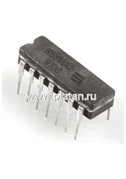 К511ЛА2 (90-97г), 3 логических элемента "3И-НЕ" (Н103)