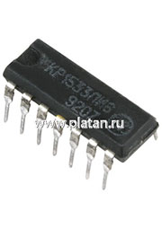 КР1533ЛИ6 (90-97г), 2 логических элемента "4И" (SN74ALS21N)