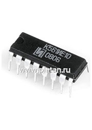 К561ИЕ10 (00-16г), Два четырехразрядных счетчика [2103Ю.16-Д] (=CD4520АN)