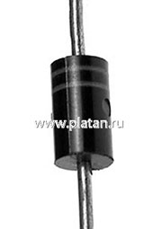 КД280В, Диод выпрямительный 3А 200В [КД-7Е / DO-201AD] (1N5402)