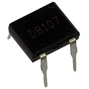 DB107, диодный мост 1А 1000В DB-1