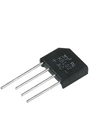 KBL402, выпрямительный диодный мост, 200В, 4А [KBL] = KBL02