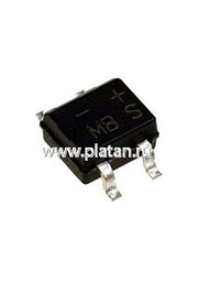 B1S, Диодный мост 0.5А 100В [DB-1MS]