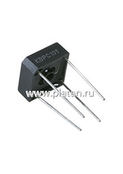 KBPC101 (BR31), Диодный мост 2А 100В [KBPC1]