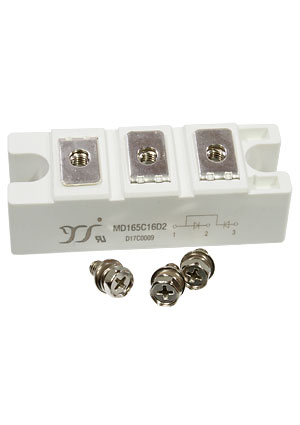 MD200C12D2, Выпрямительный диодный модуль, 1200В, 200А [D2]