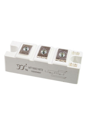 MT160C12T2, тиристорный модуль, V(RRM)=1200В, V(RSM)=1300В, I(TAV)=160А, V(isol)=3000В (T2)