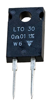 LTO030FR0100FTE3, LTO30 0.01 Ом 1% резистор 30Вт