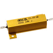 HS50 24R J, резистор 24 Ом 50 Вт