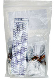 EK-R24/4, Набор реисторов единицы кОм, 24 ноинала по 20шт