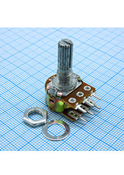 16K2 KC 2X1K, вал с насечкой L-20мм