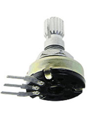 R-17N3-B10K,L-15KC, Резистор переменный