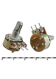 S16KN1-B 50K L15F, вал с лыской