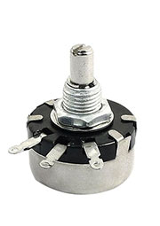 WX110 10K, переменный резистор 10кОм 2Вт 450В вал 6мм 5%