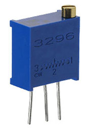 3296W-1-102LF, 1 кОм подстроечный резистор (аналог СП5-2ВБ)