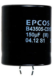 B43505C5157M, конденсатор электролитический 150мкФ 450В 105гр 30*35
