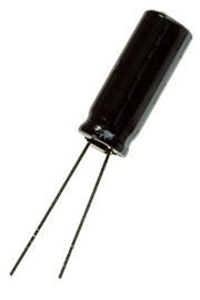 EEUFM1E471L, конденсатор электролитический 470мкФ, 25В, радиальн выв 8*20