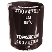 ELM2G471M354000B, конденсатор, 470мкФ 400В 35мм*40мм 85C 20% 2000 часов Snap-in