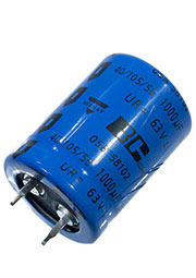 MAL205858102E3, конденсатор электролитический 1000мкф 63В 22*30 105гр 10000ч (К50-35)