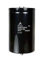 B43584E2229M, B43584E2229M000, конденсатор электролитический 22000мкФ 200В под винт