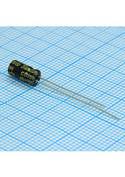 TS13DC1E100MSB010R, Radial, 25V 10uF /4*7/105 C