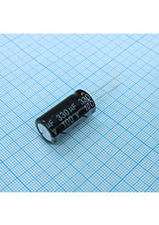 KM331M2ABKJ1325VBK, Radial, 100V 330uF /13*25/105 C