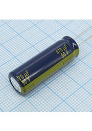 EEUFC1H471L, Radial, 50V 470uF /10*30/105 C