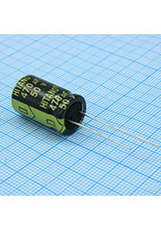 EXR471M50B, Radial, 50V 470uF /13*21/105 C