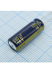 EEUFC1C681L, Radial, 16V 680uF /8*20/105 C