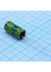 LF102M1CBKJ0816EGN, Radial, 16V 1000uF /8*16/ 105 С