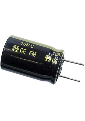 EEUFM1H102B, Radial, 50V 1000uF /16*25/105 C