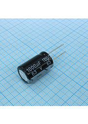 KM102M1JBKJ1625VBK, Radial, 63V 1000uF /16*25/105 C