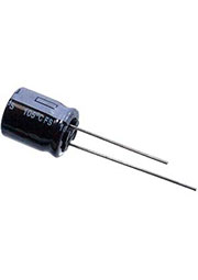 EEUFS2A470, конденсатор полярный 47мкФ 100В 6000ч d10*12.5мм шаг 5мм