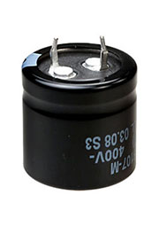 B43504B9107M, конденсатор электролитический 100мкФ 400В 105гр