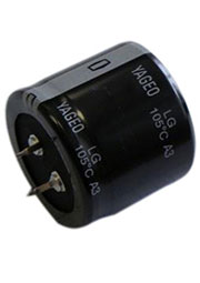 LG400M0330BPF-3530, конденсатор электролитический snap-in, 400В, 330мкФ, 3530 105C