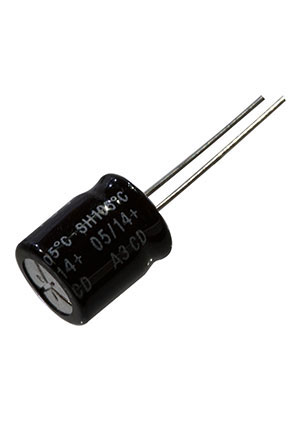 SH025M0470A3F-0812, конденсатор электролитический 25В, 470мкФ, 1012 105C