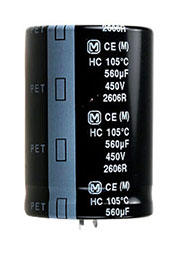 EETHC2W561LJ, конденсатор электролитический 560мкФ 450В 105гр 35*50 2000ч (К50-35)